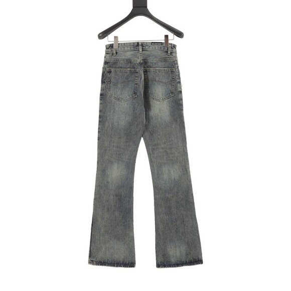 Balenciaga washed mid-rise flared jeans XS - Picture 2 of 9